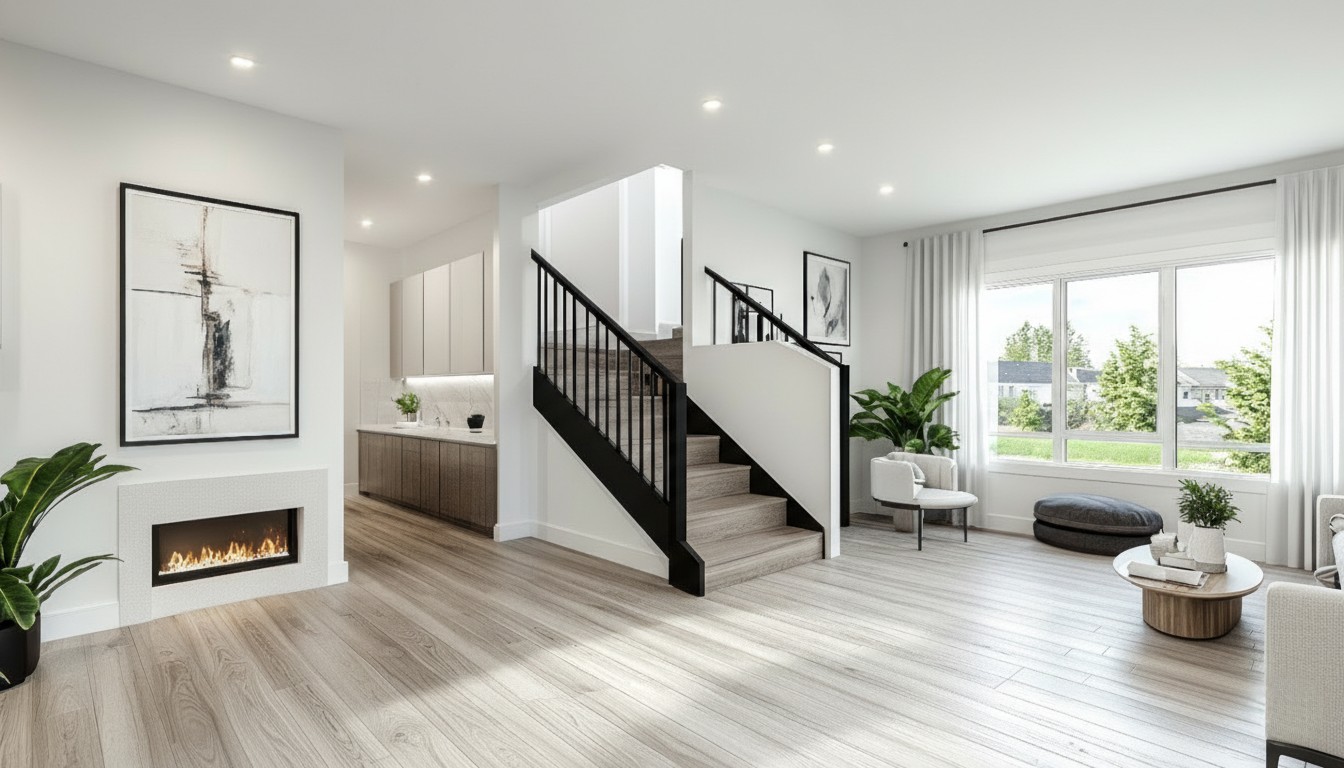 Luxury vinyl flooring